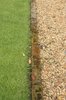 Edge of a grass lawn