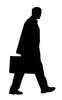 Man with suitcase