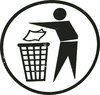 Do not litter sign