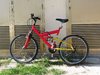 red bike