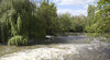 Surging river