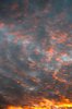 Fiery sky