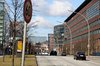 Street with office buildings