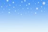 Snowflakes background