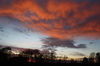 Red sky