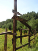 Wooden fence