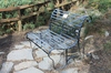 Metal bench