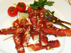 Salsify with Serrano Ham