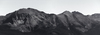 Mountain range B/W