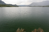 Moody green lake