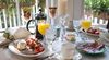 Breakfast in the sun