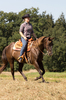 Outdoor Ride - Young Woman wit