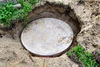 covered concrete soak well1