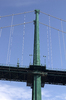 Suspension bridge support