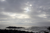 Moody grey ocean