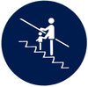 use handrail on escalator