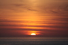 Sunset over the ocean 1