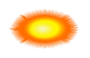 Spikey oval graphic