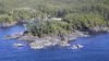 Vancouver Island from the air