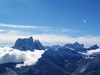 mountains in winter