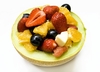Fruits in a melon