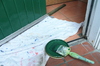 Painting a door