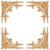 Golden Ornate Border 21