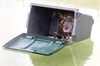 Litter bin in the pool