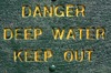 Danger deep water