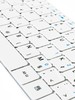 white keyboard