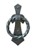 bronze knocker