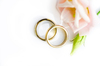 Golden wedding rings 2