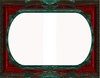 Shiny Oval Frame
