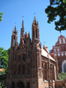 Brick church in Vilnius