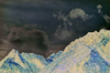 High in the mountains