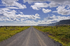 Lonely road Iceland