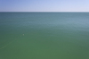 Placid aquamarine sea